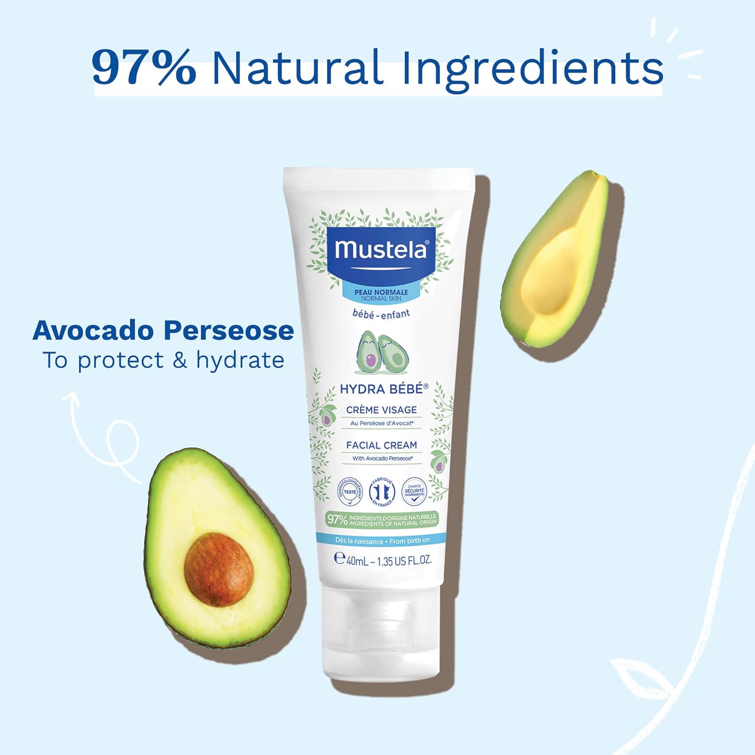 Mustela Hydra Bebe Face Cream-3