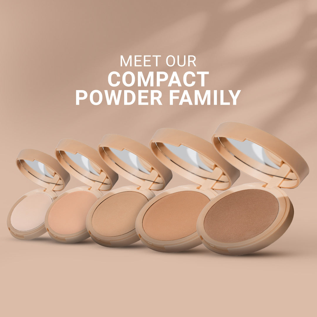 Dali Beauty Compact Powder - Seamless Blend for a Natural Matte Finish-1