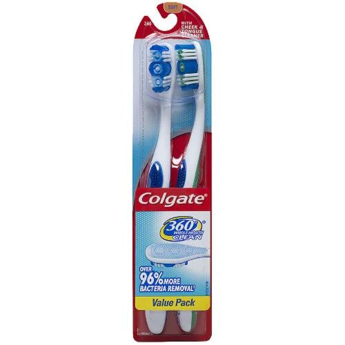 Colgate 360 Whole Mouth Clean Soft, Toothbrush-1
