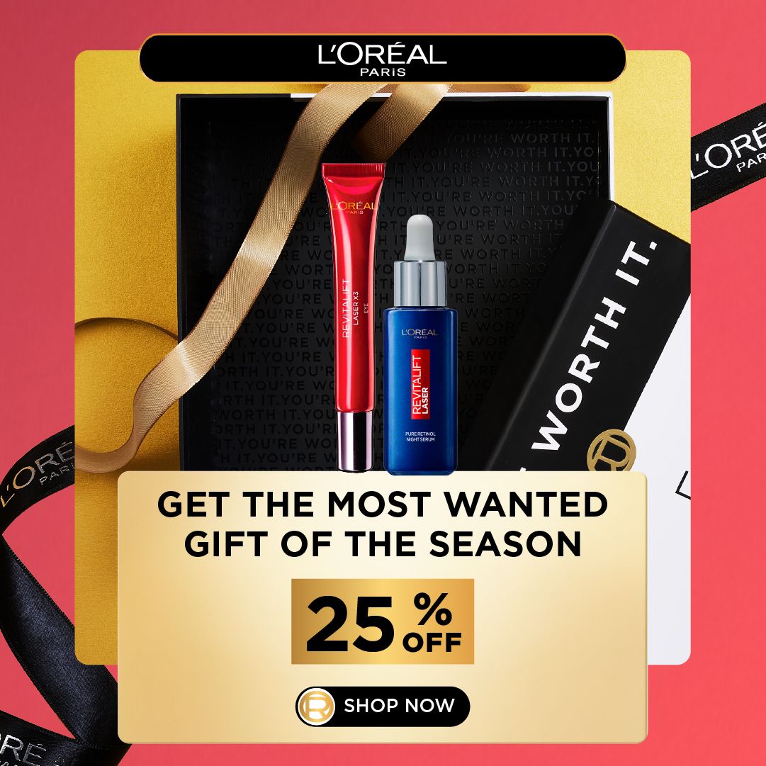 L’Oreal Paris Revitalift Laser Eye Cream + Pure Retinol Night Serum – 25% Off-2