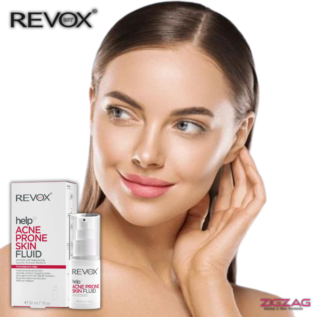 Revox Help Acne Prone Skin Fluid Clear Skin - 30ml-5