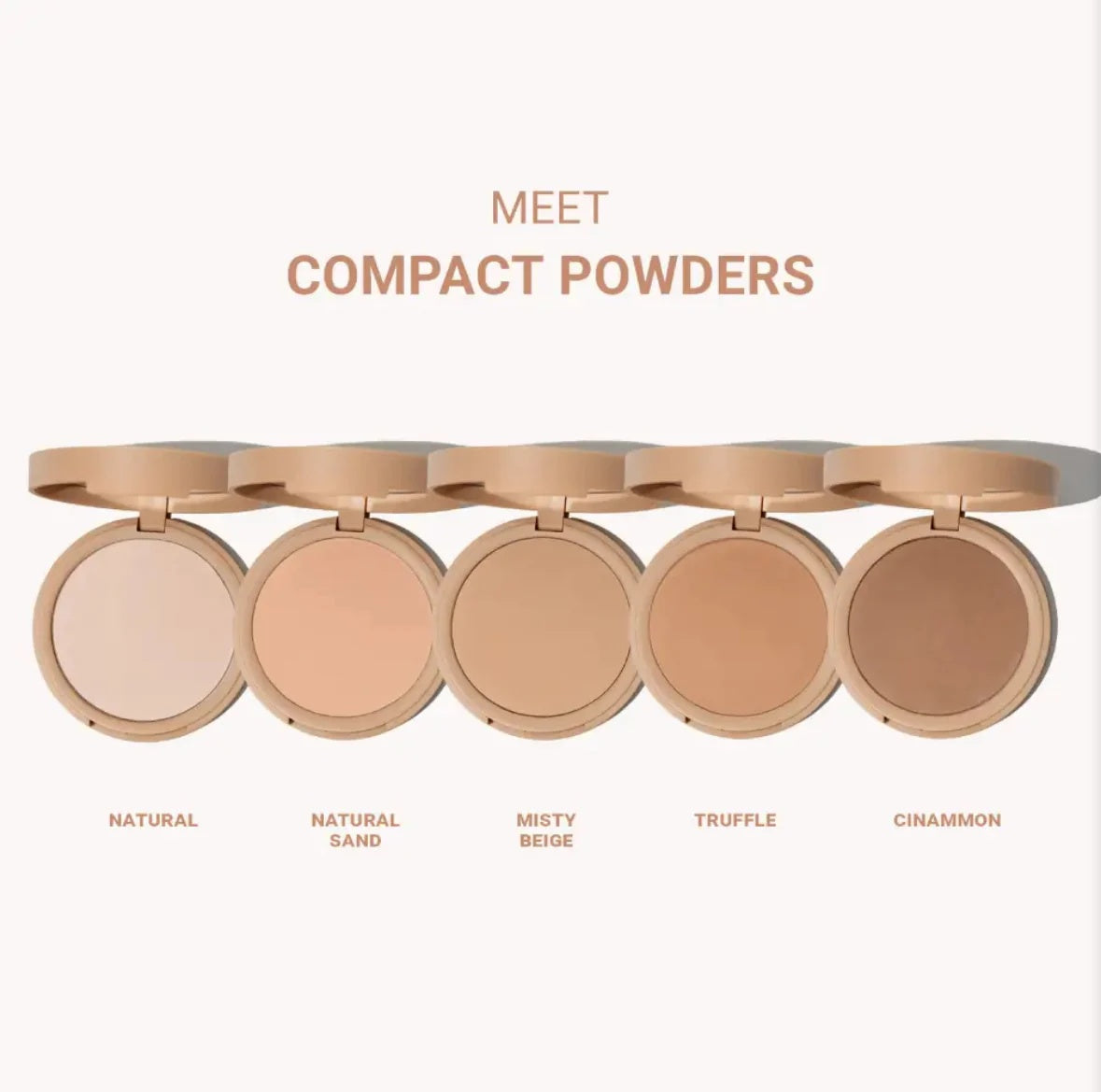 Dali Beauty Compact Powder - Seamless Blend for a Natural Matte Finish-2