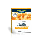 Dietaroma Mémo’Viv+ 30 Tablets – Memory & Concentration Booster with Ginkgo, Ginseng, and Bacopa-1