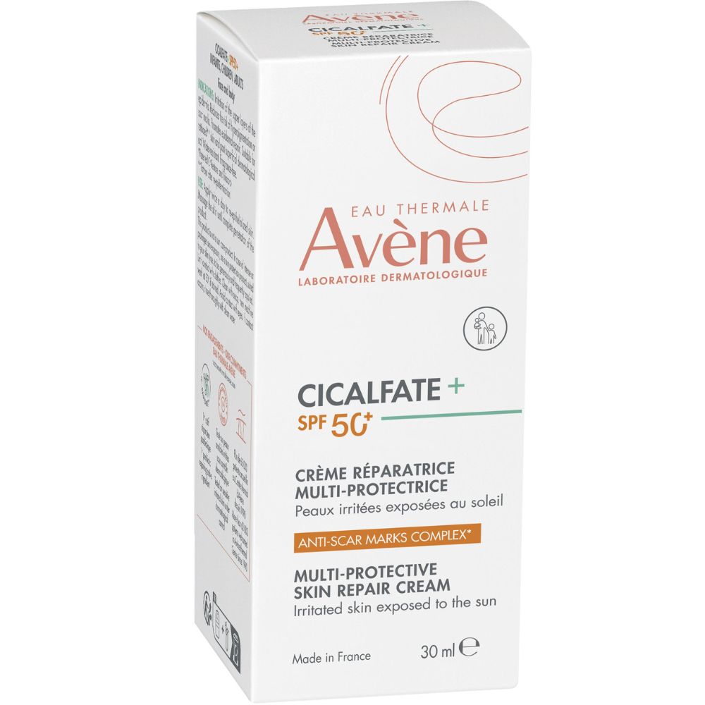Avene Cicalfate+ Multi-Protective Skin Repair Cream SPF50+ 30ml-2