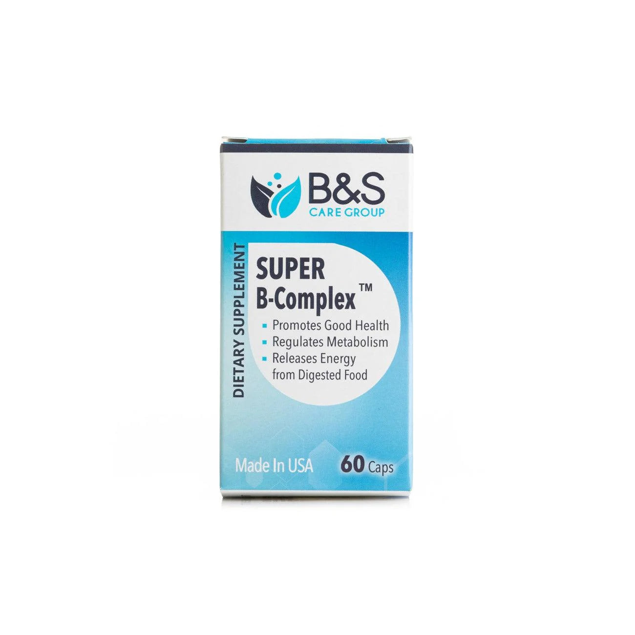 B&S Super B-Complex 60 Caps – Boosts Energy & Metabolism-1