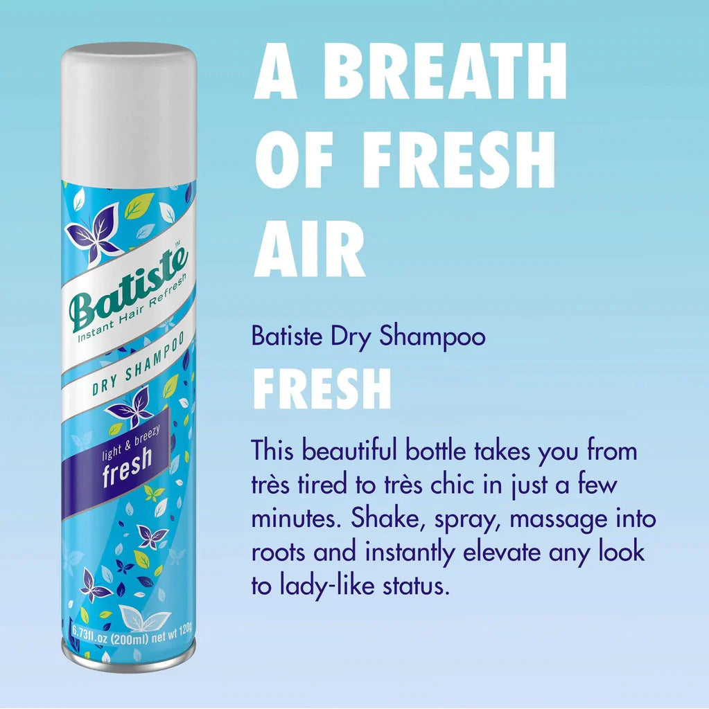 Batiste Dry Shampoo Fresh | Instant Hair Refresh, Volume & Oil Absorption-4
