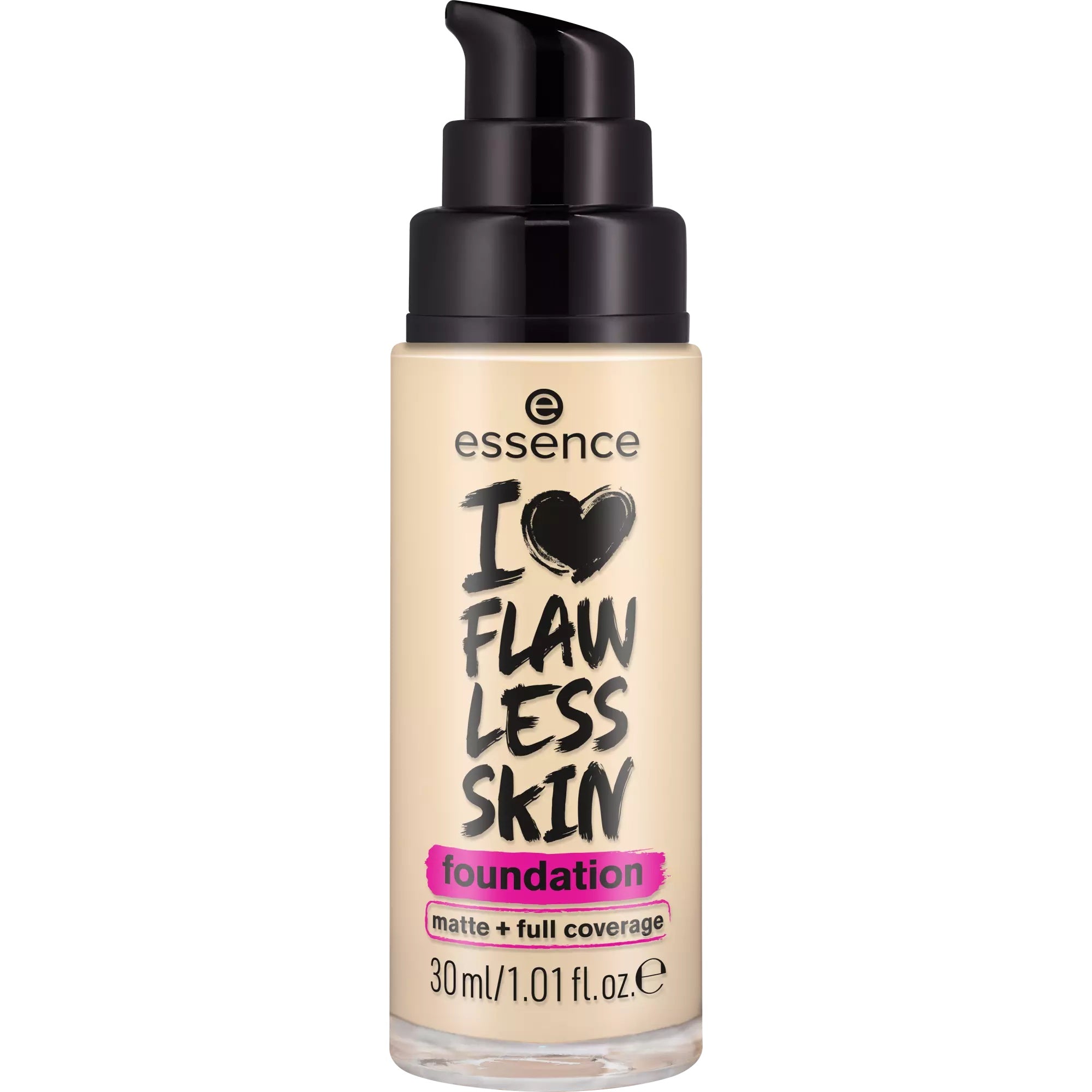 Essence I Love Flawless Skin Foundation 20 Medium Porcelain SPF 20 30 ml-2