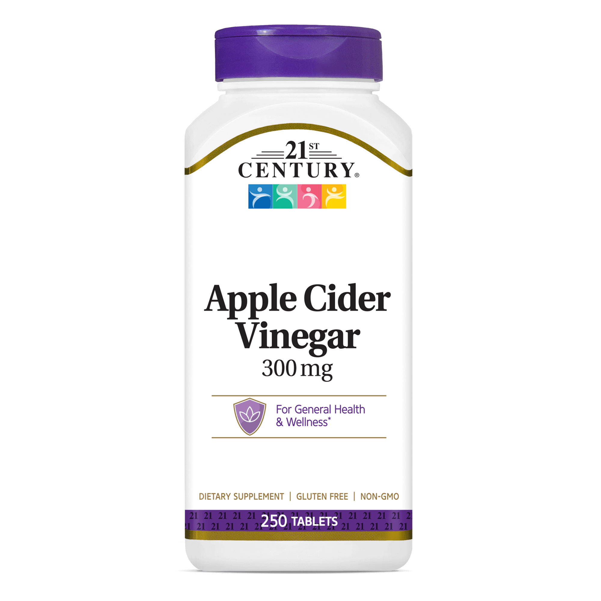 Apple Cider Vinegar 300 mg Dietary Supplement 250 Tablets-1