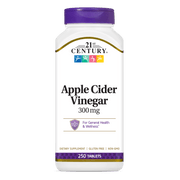 Apple Cider Vinegar 300 mg Dietary Supplement 250 Tablets-1