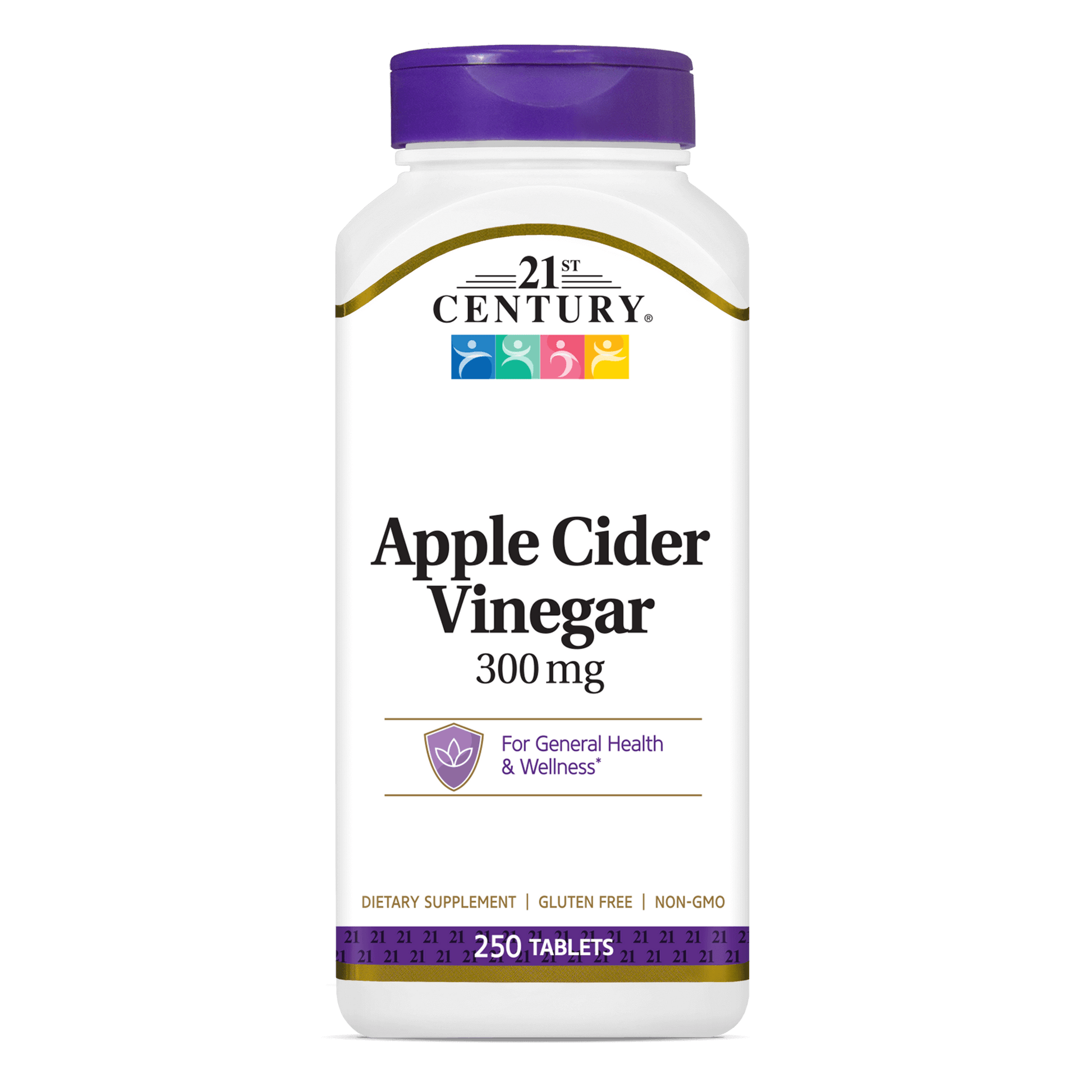 Apple Cider Vinegar 300 mg Dietary Supplement 250 Tablets-1