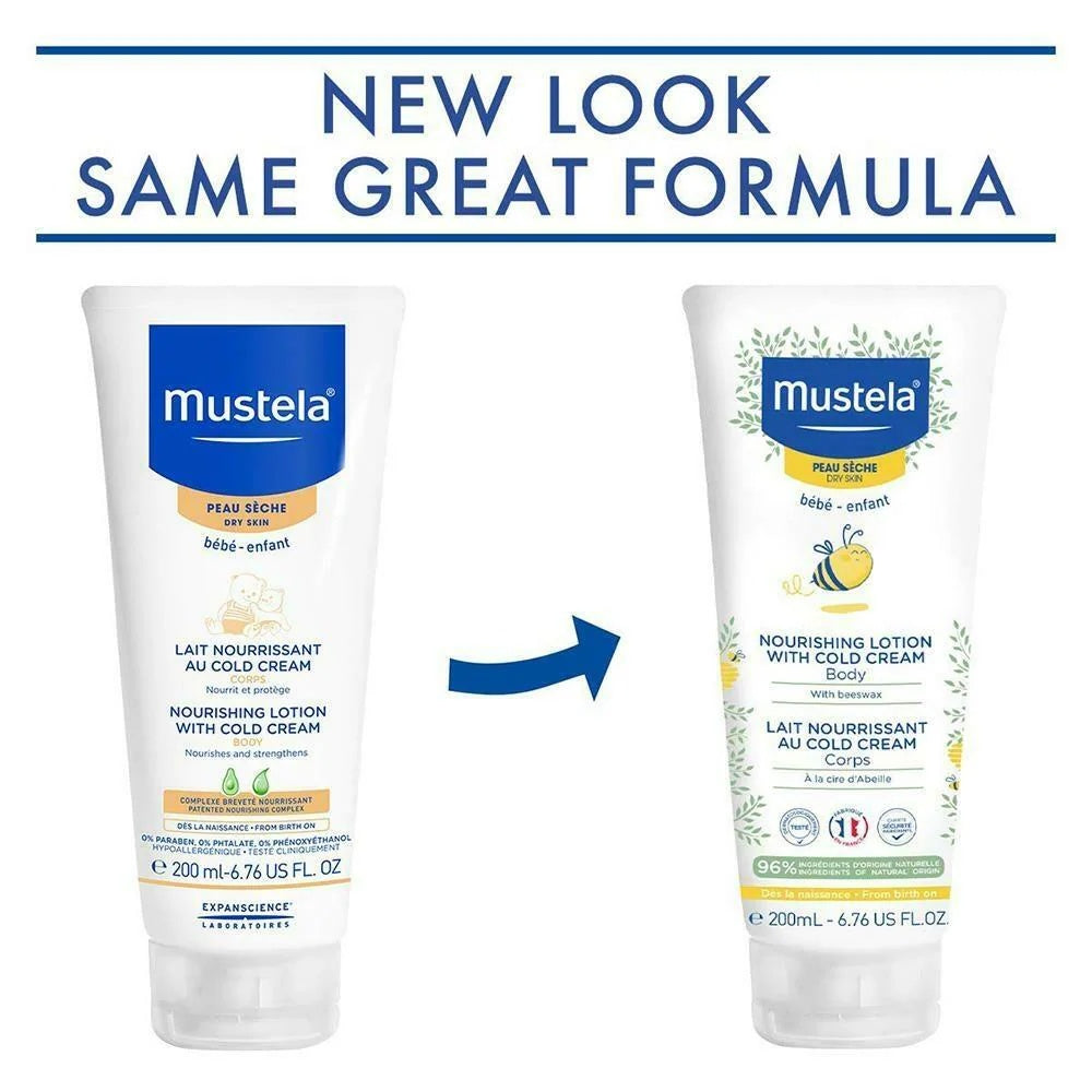 Mustela Nourishing Lotion with Cold Cream- 200ml-2