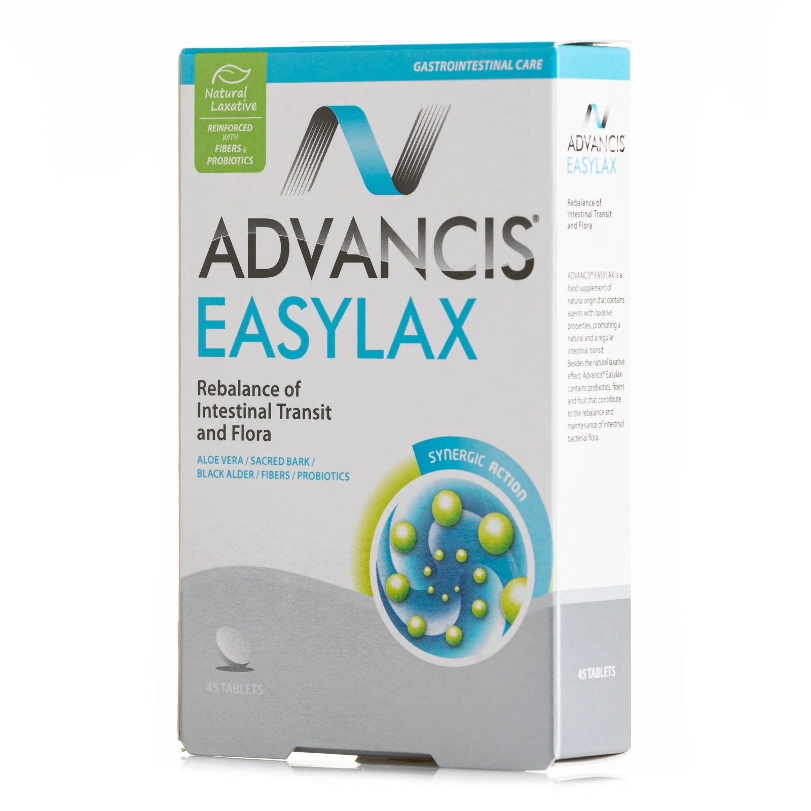 Advancis Easylax Intestinal Transit Support 45 Tablets-1