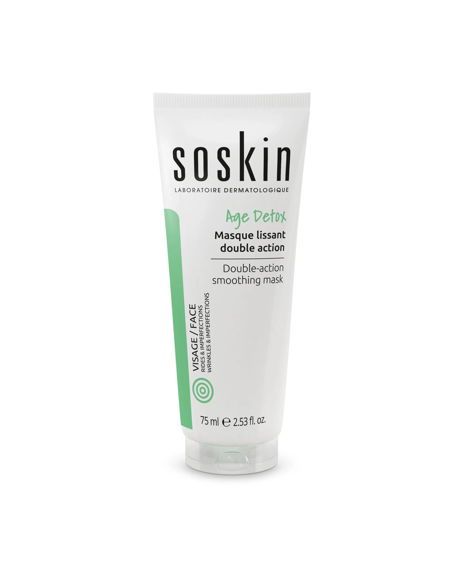 Soskin Age Detox Double Action Smoothing Mask 50ml – Anti-Aging & Brightening Care-1