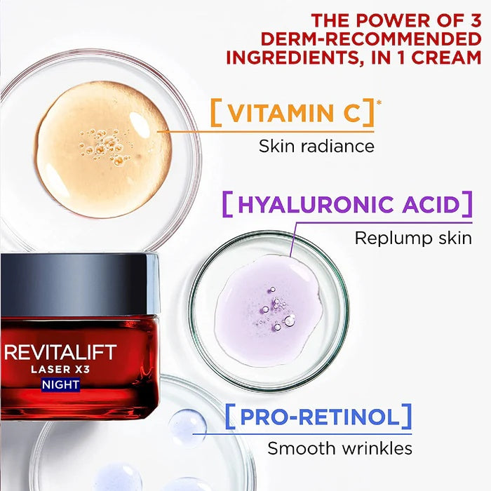 L’Oréal Paris Revitalift Laser Night Cream Anti-Aging-5