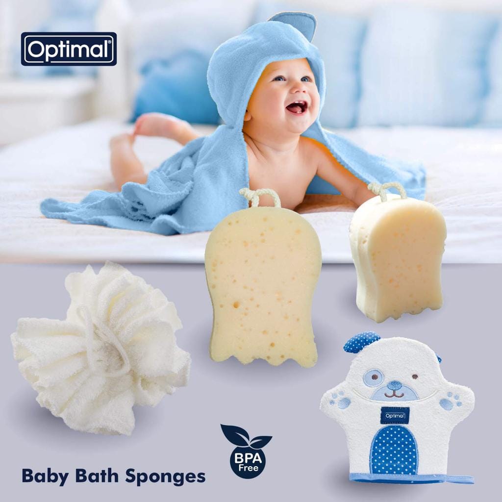 Optimal BLUE BATH GLOVE-2