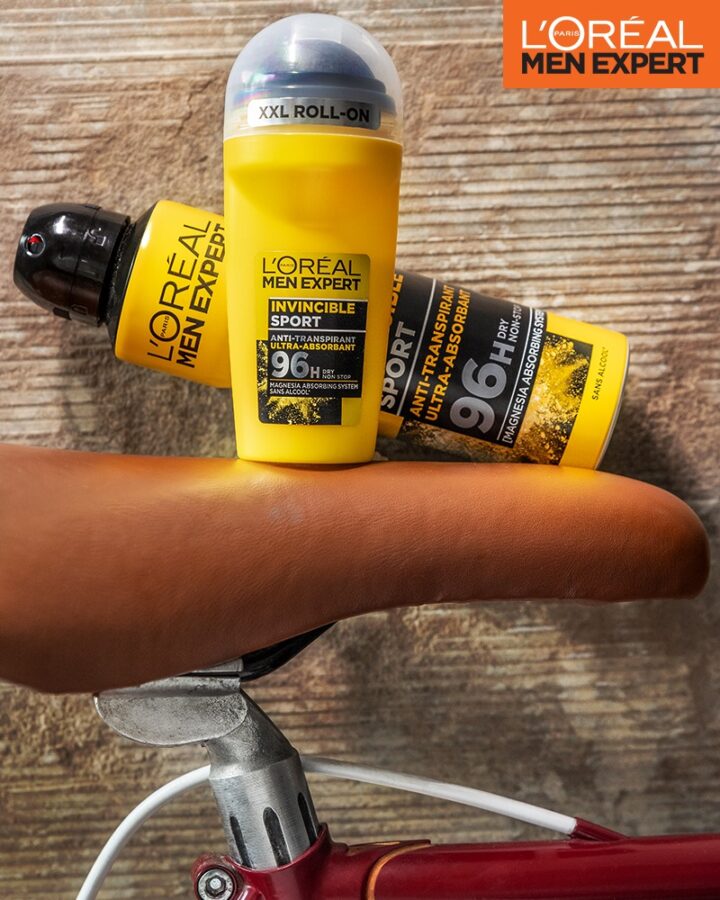 L'Oreal Men Expert Invincible Sport Deodorant Roll-On 50ml – 96H Anti-Odor & Sweat Protection-3
