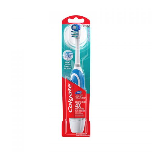 Colgate 360 Whole Mouth Clean Medium Power Toothbrush with replaceable head-1