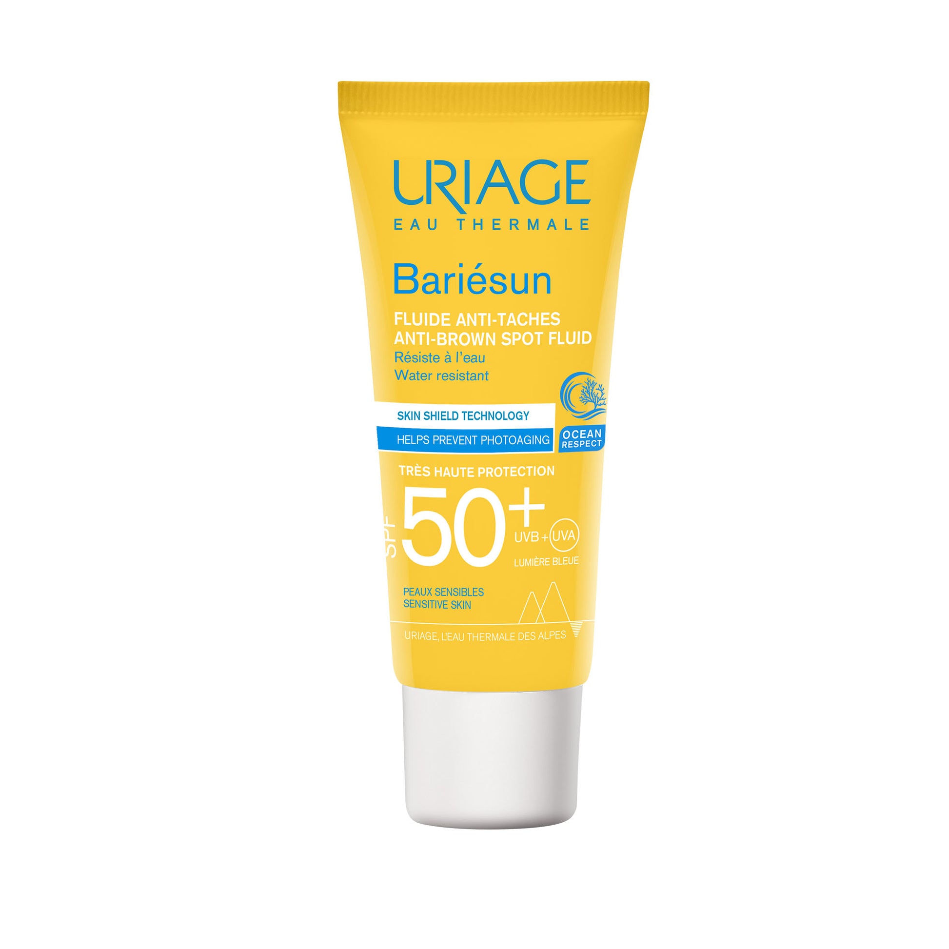Uriage Bariésun Anti-Spots Fluid Sun Protection SPF 50+ 30ML - High Protection with Spot-Correcting Benefits-1