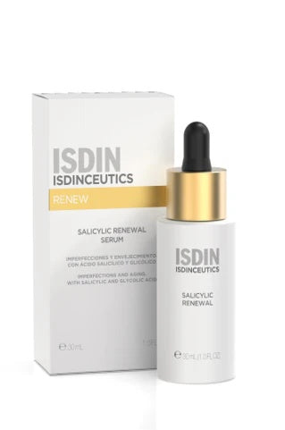 ISDIN Salicylic Renewal Serum 30ml | Exfoliating Serum for Skin Renewal and Pore Refining-2