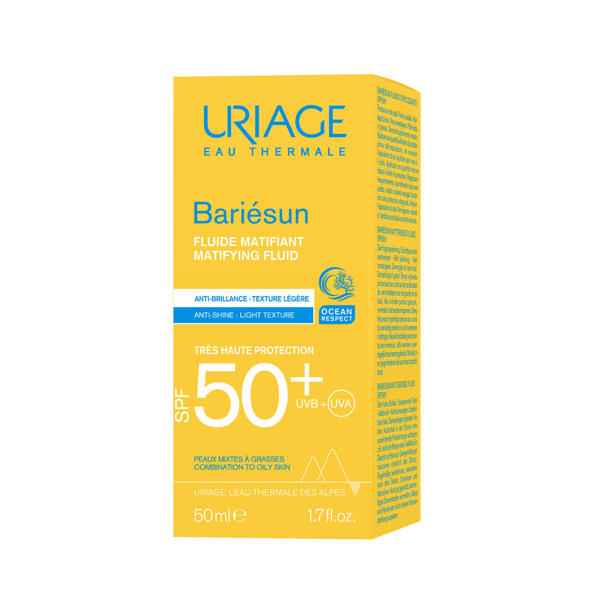 Uriage Bariésun Anti-Spots Fluid Sun Protection SPF 50+ 30ML - High Protection with Spot-Correcting Benefits-4