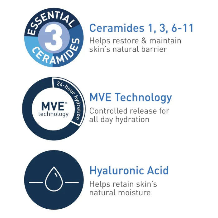 CeraVe Moisturizing Cream Dry Very Dry Skin Baume Hydratant-5