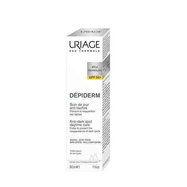 Uriage Depiderm Anti-Dark Spot Daytime Care SPF 50 30ml | Brightening and Protective Day Cream for Dark Spots-1