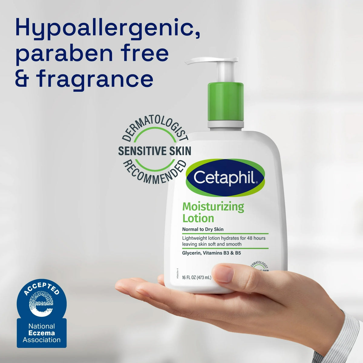 Cetaphil Moisturizing Lotion Dry to Normal Sensitive Skin 236 ml-4