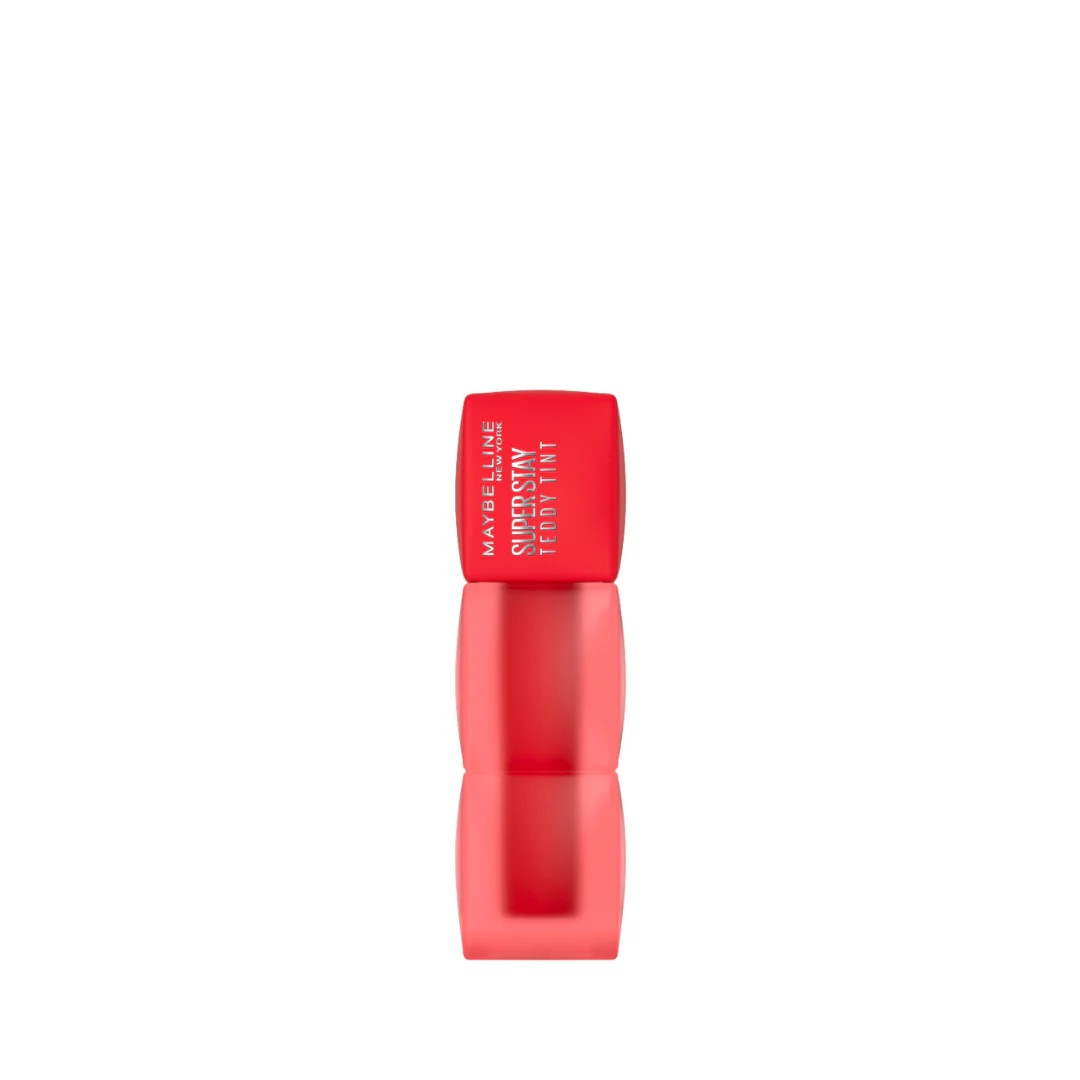 Maybelline SuperStay Teddy Tint, Liquid Lip Tint- Blurred, Soft Matt Finish- 5 Tedddy-Soft Shades-5