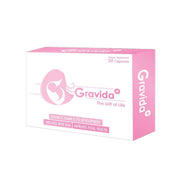 Gravida+ 30 Capsules – Prenatal Supplement with DHA for Fetal Brain and Eye Development-1