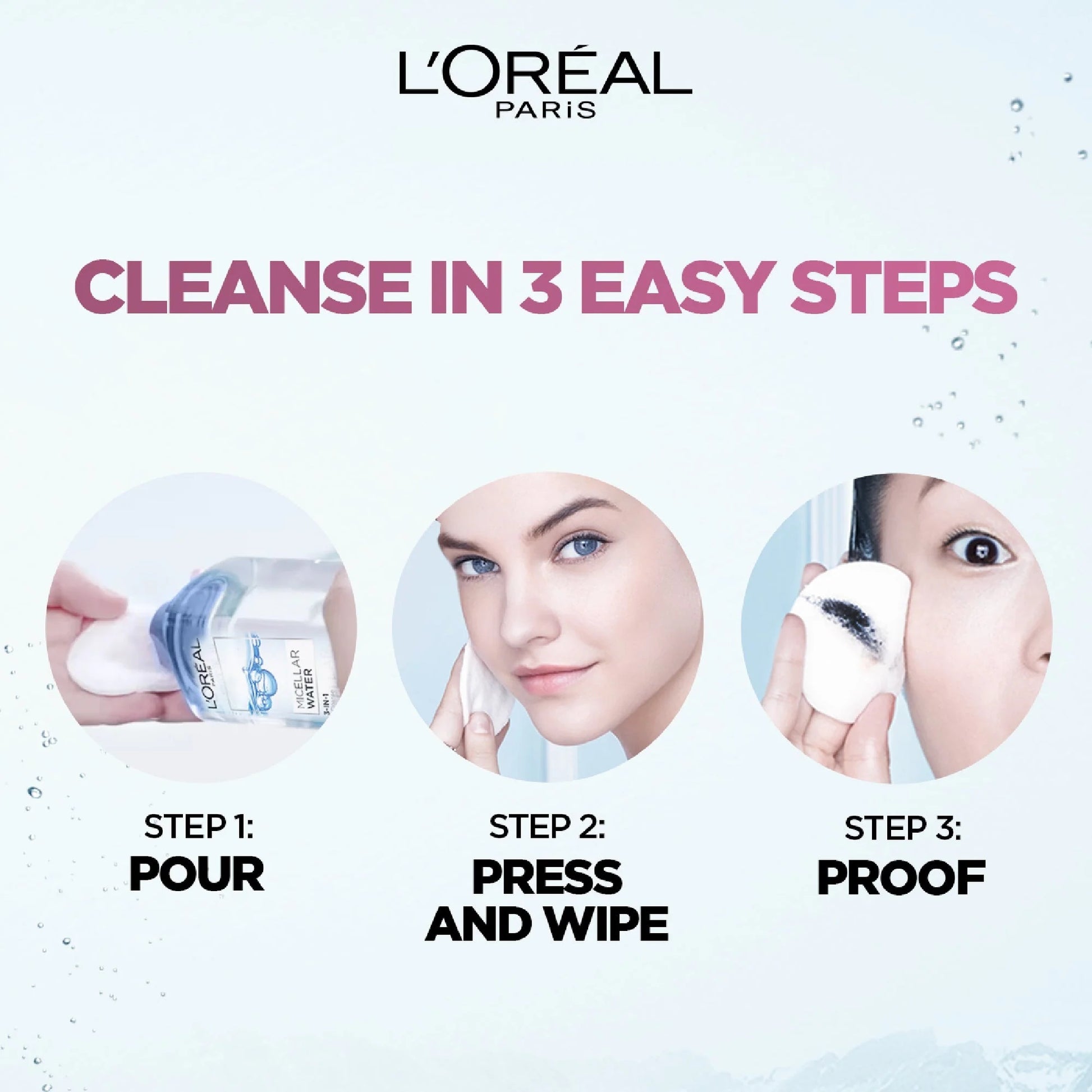L’Oreal Paris 3-in-1 Refreshing Micellar Water – Deep Cleansing & Moisturizing for Dry to Normal Skin-5