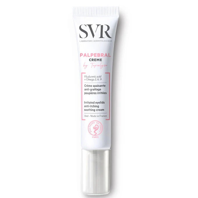SVR Topialyse Palpebral Cream - Soothing Eye Contour Cream for Sensitive Eyelids 15ml-1