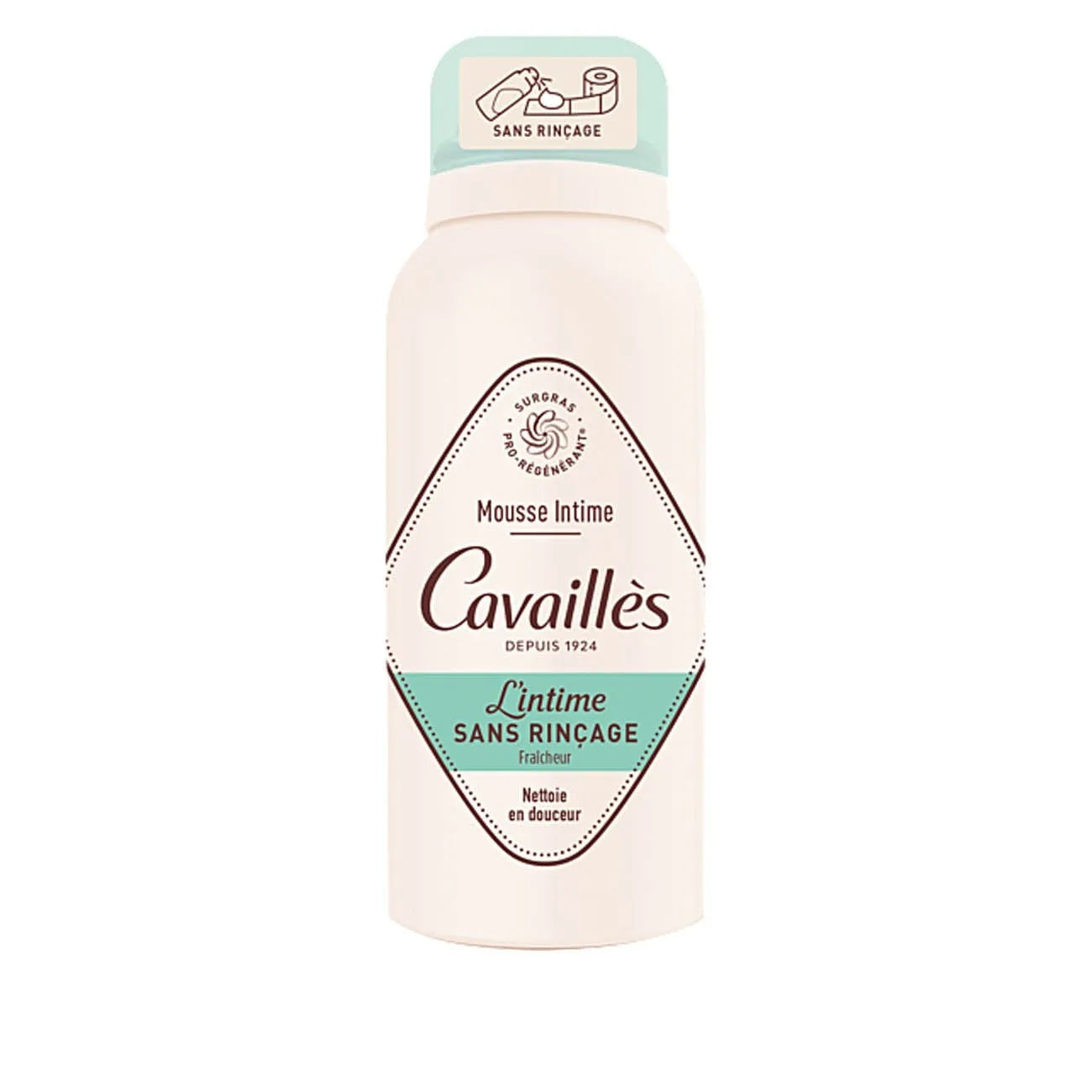 ROGE CAVAILLES Hydrating Intimate Foam 100ml – No-Rinse Cleansing Foam for Sensitive Intimate Areas-8