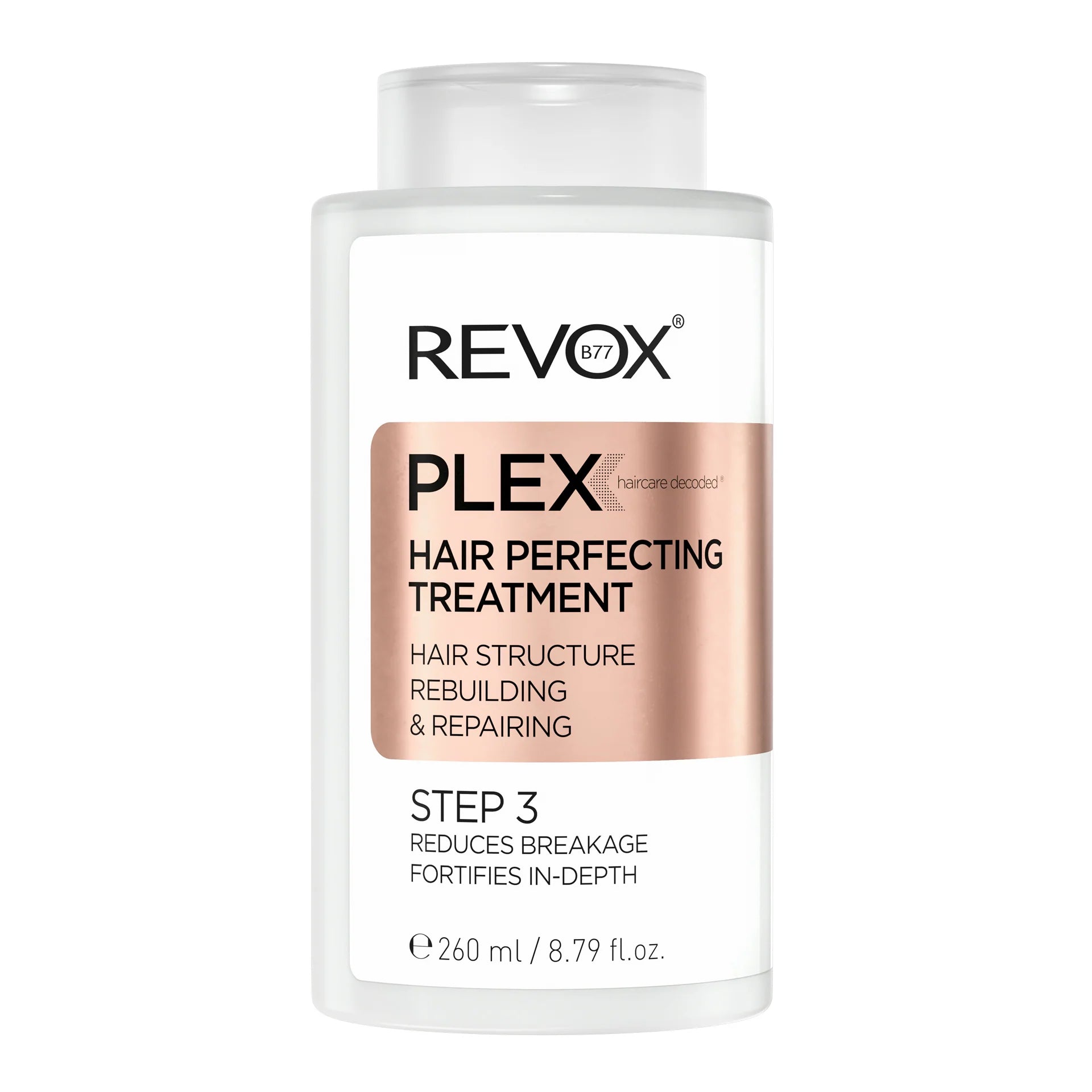 REVOX B77 PLEX Hair Perfecting Treatment. Step 3-1