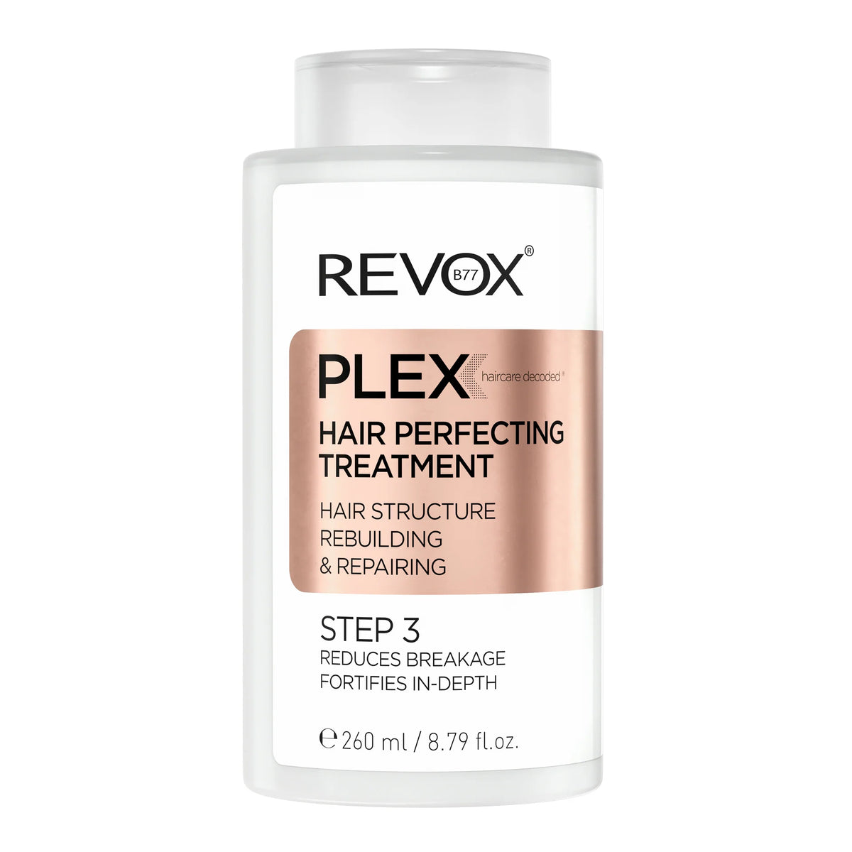 REVOX B77 PLEX Hair Perfecting Treatment. Step 3-1