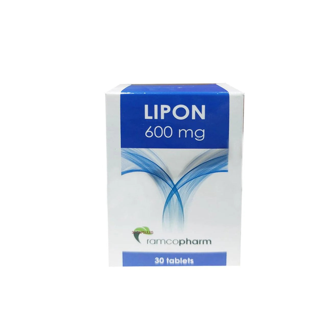 Lipon 600mg 30 Tablets – Alpha Lipoic Acid Antioxidant for Nerve and Metabolic Health-1
