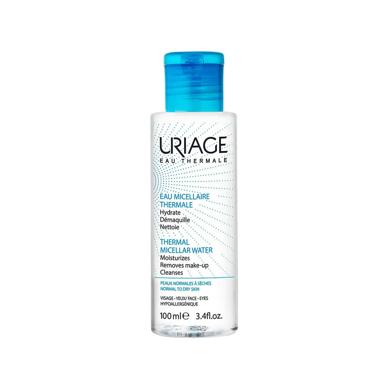 Uriage Thermal Micellar Water for Normal to Dry Skin 500ML - Gentle Cleansing and Hydration-2