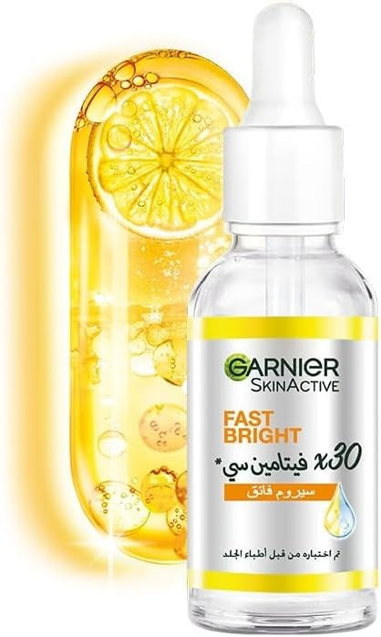 Garnier SkinActive Fast Bright Vitamin C Serum – Dark Spot Corrector for Brighter Even Skin-4