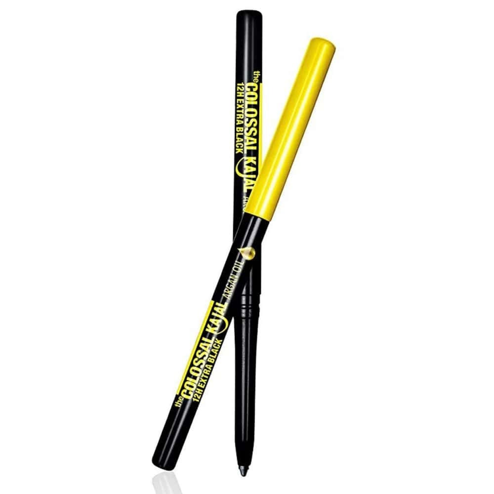 Maybelline The Colossal Kajal Pencil – 12-Hour Extra Black Long-Lasting Eyeliner-2