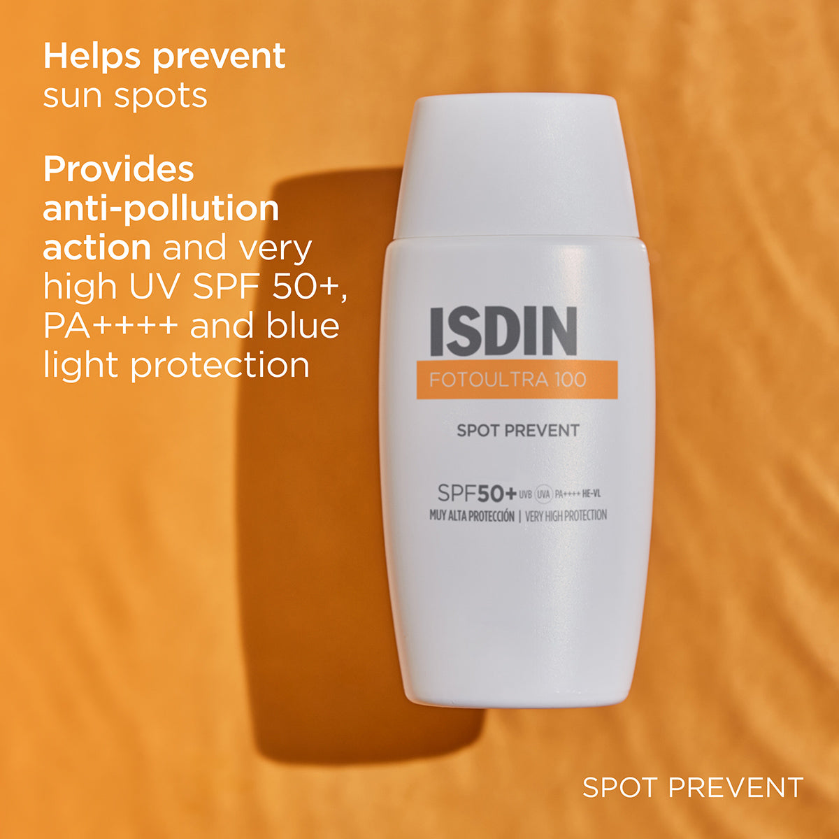 ISDIN Fotoultra 100 Spot Prevent SPF 50+ 50ml | High Protection Sunscreen for Dark Spot Prevention-5