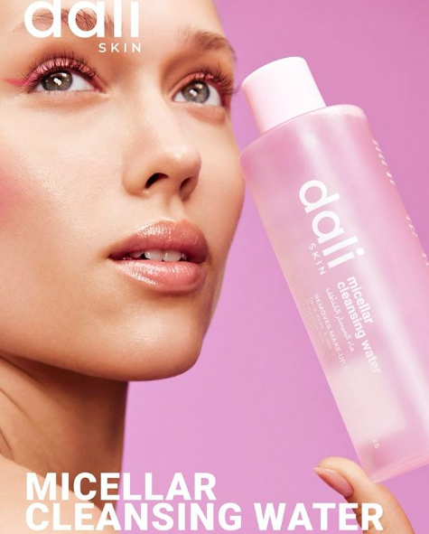Dali Skin Micellar Cleansing Water 250ml - All-in-One Cleanser and Makeup Remover-2