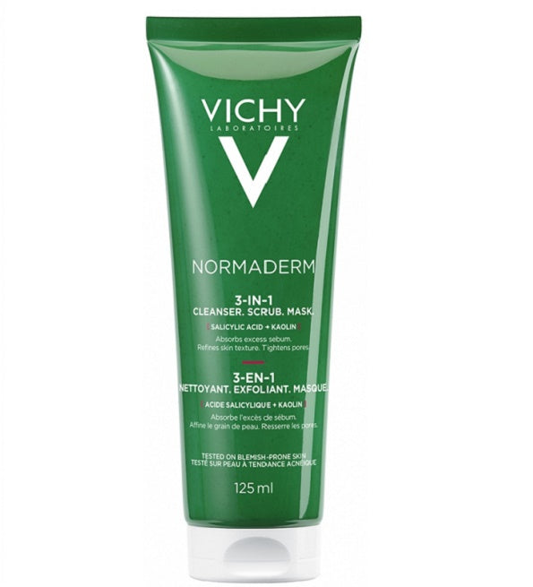 Vichy Normaderm 3-in-1 Exfoliating Gel-1