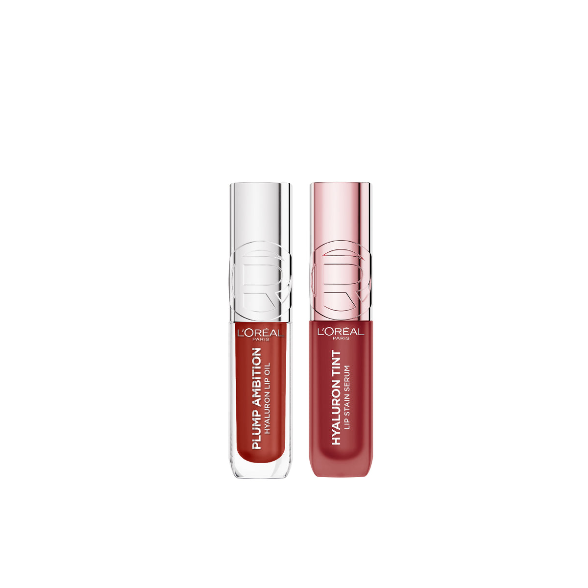 L'Oreal Paris Plump Ambition Hyaluron Lip Oil + Hyaluron Lip Tint Serum Get 15% Off