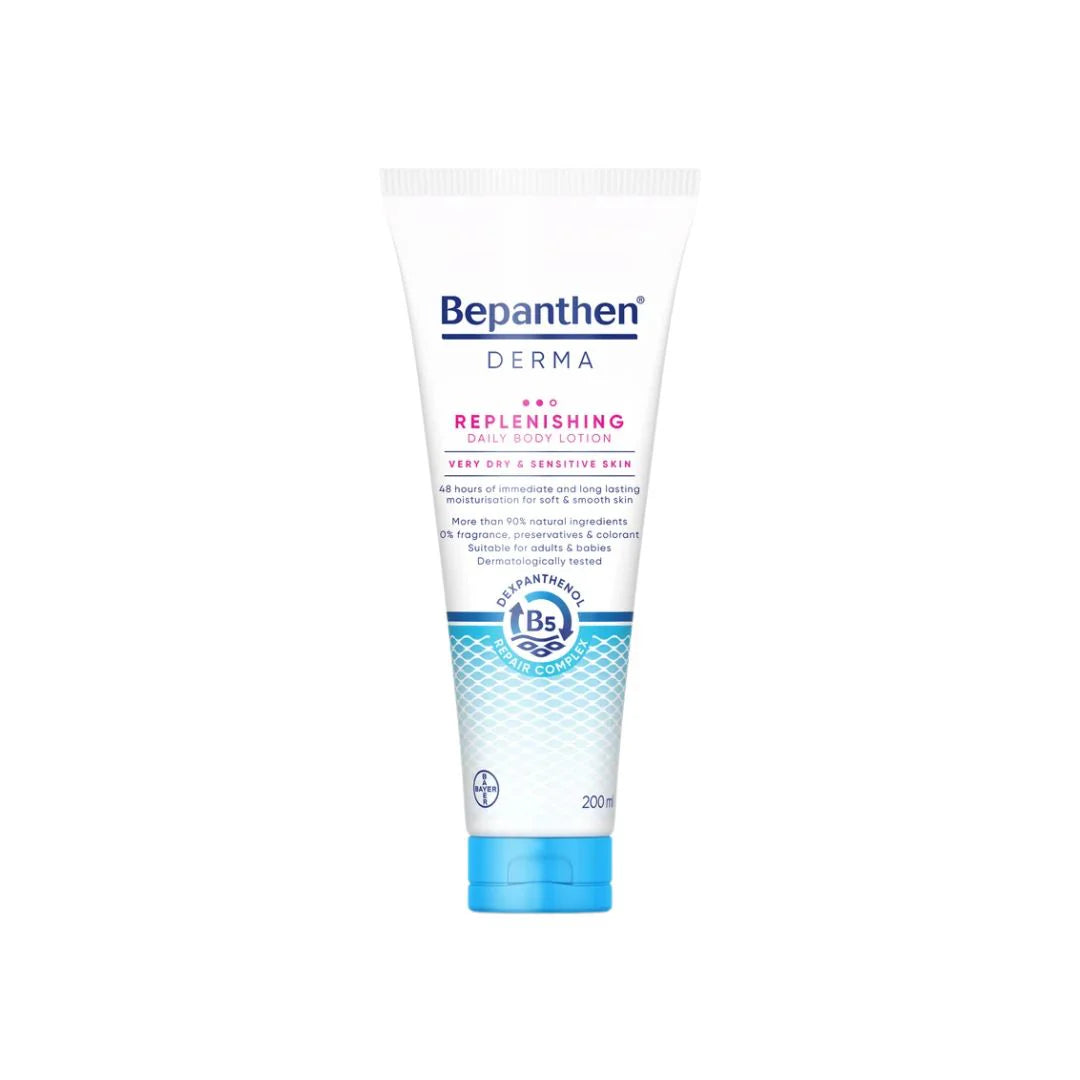 Bepanthen Derma Replenishing Body Lotion Deep Hydration Barrier Repair Care