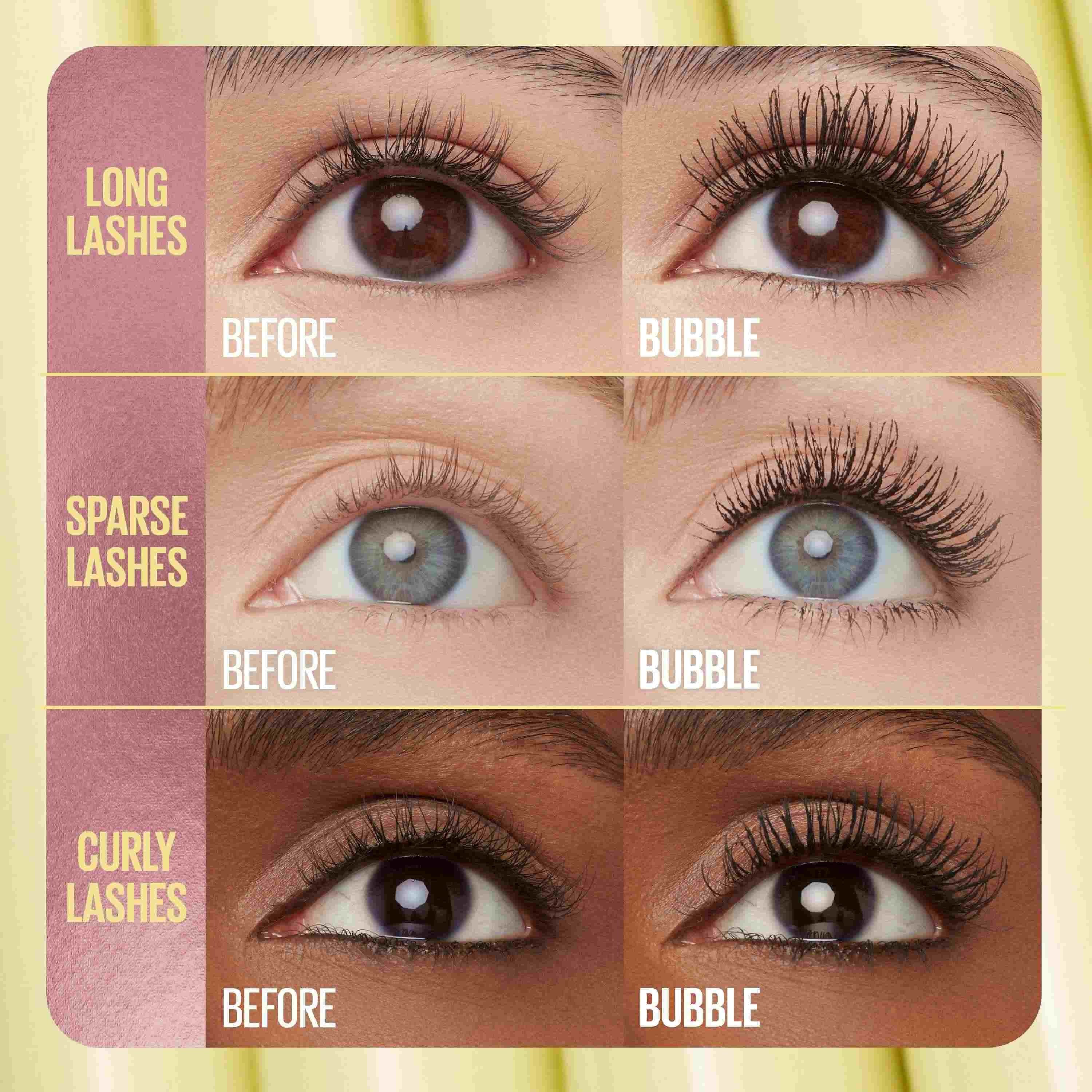 Maybelline Colossal Bubble Washable Mascara Volumizing Lash Lift Effect