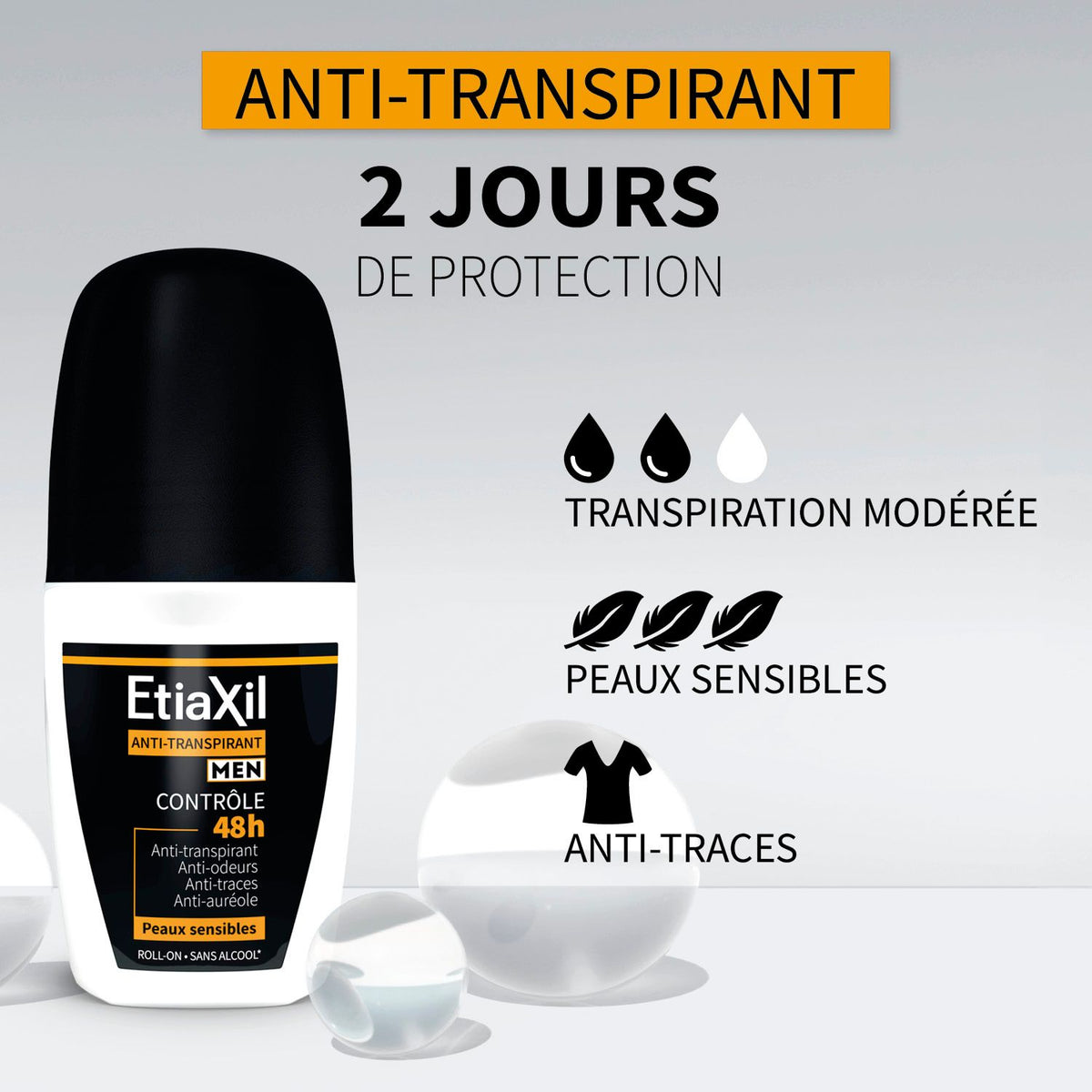 Etiaxil Anti-Transpirant Men Controle Roll-On 50 ml