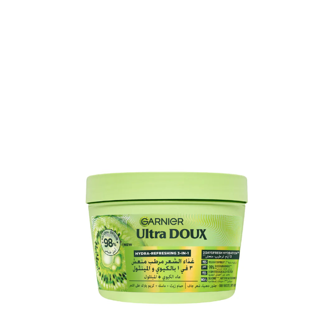 Garnier Ultra Doux Hydra‑Refreshing 3-in-1 Hair Mask 250ml