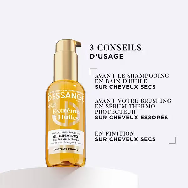 Dessange Extreme 3 Huiles Sublimatrice Universelle Hair Oil 110ml