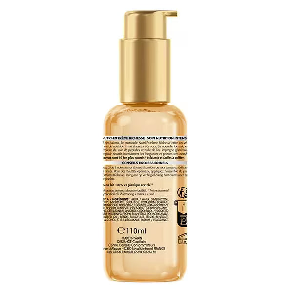 Dessange Nutri-Extreme Richness Leave-In Treatment for Very Dry Hair 110ml