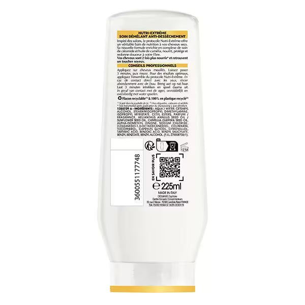 Dessange Nutri-Extreme Anti-Dryness Detangling Care for Dry Hair 225ml