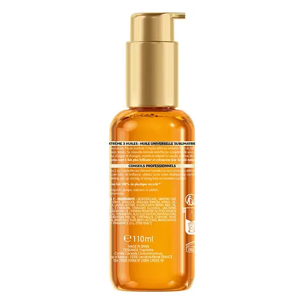 Dessange Extreme 3 Huiles Sublimatrice Universelle Hair Oil 110ml